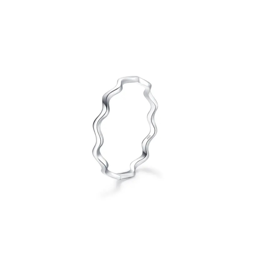 Anillo Wave Plata 925