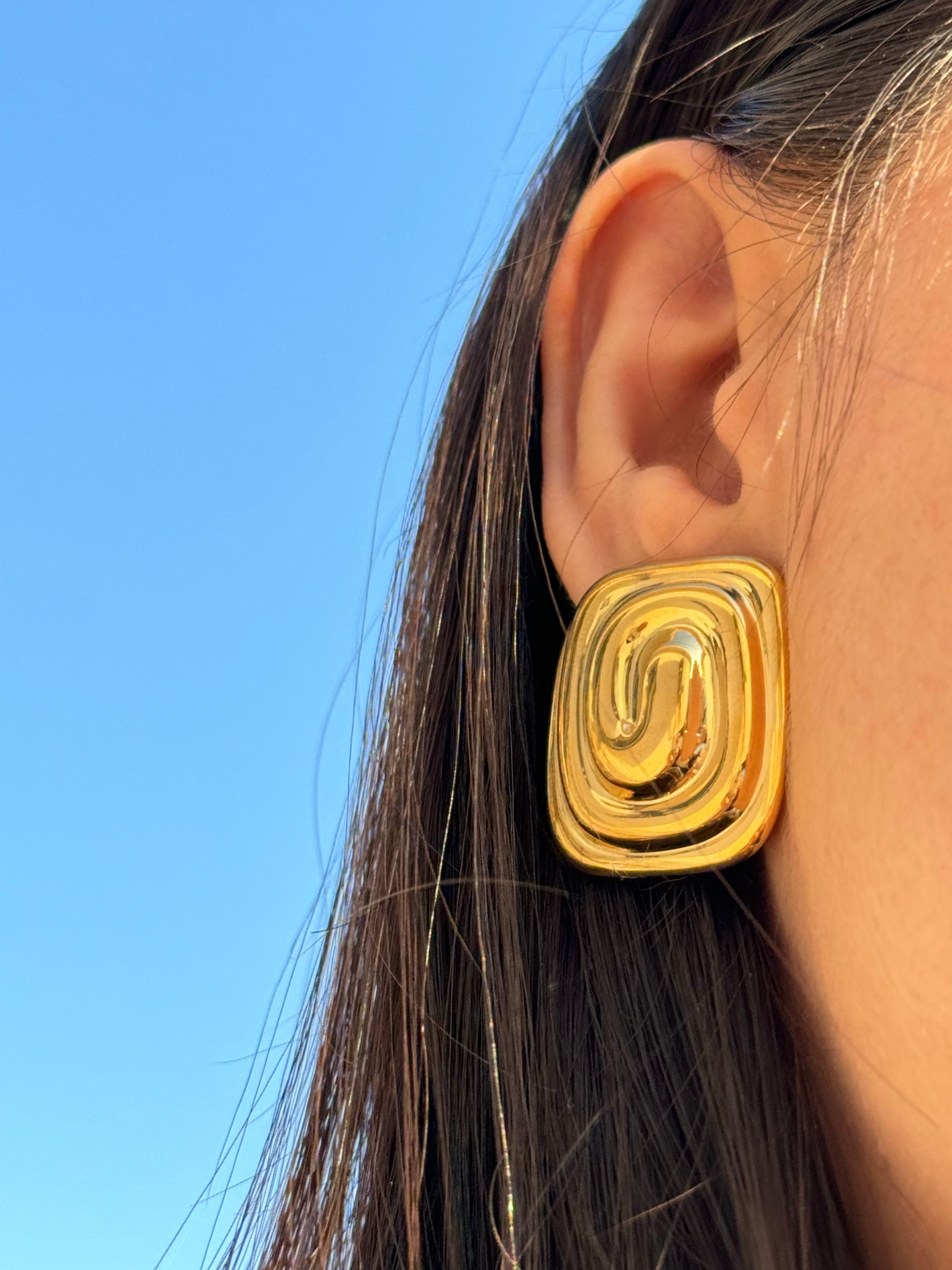 Aretes Cinnamon