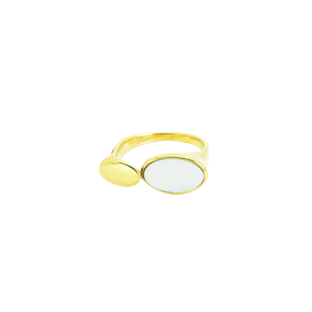 Anillo White Mango