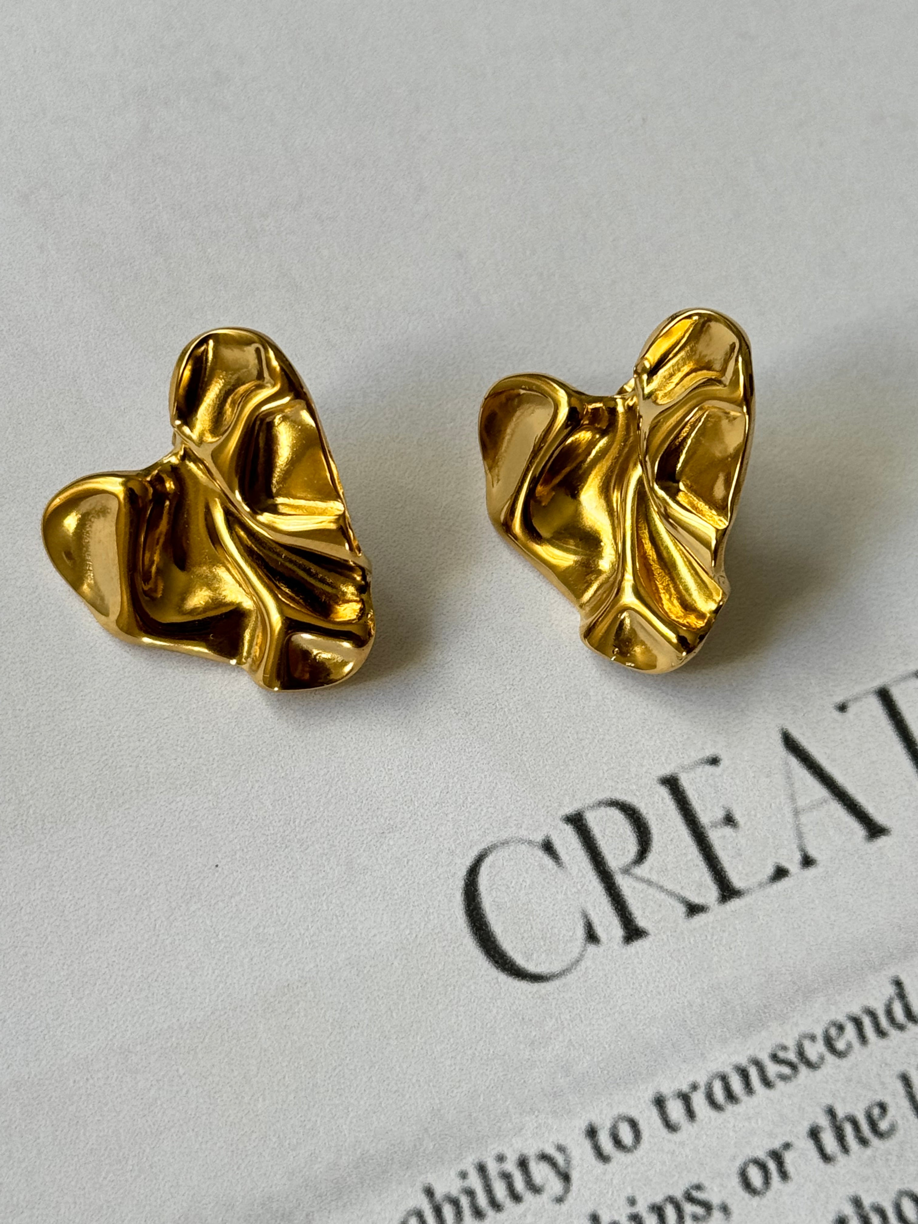 Aretes Vintage Heart