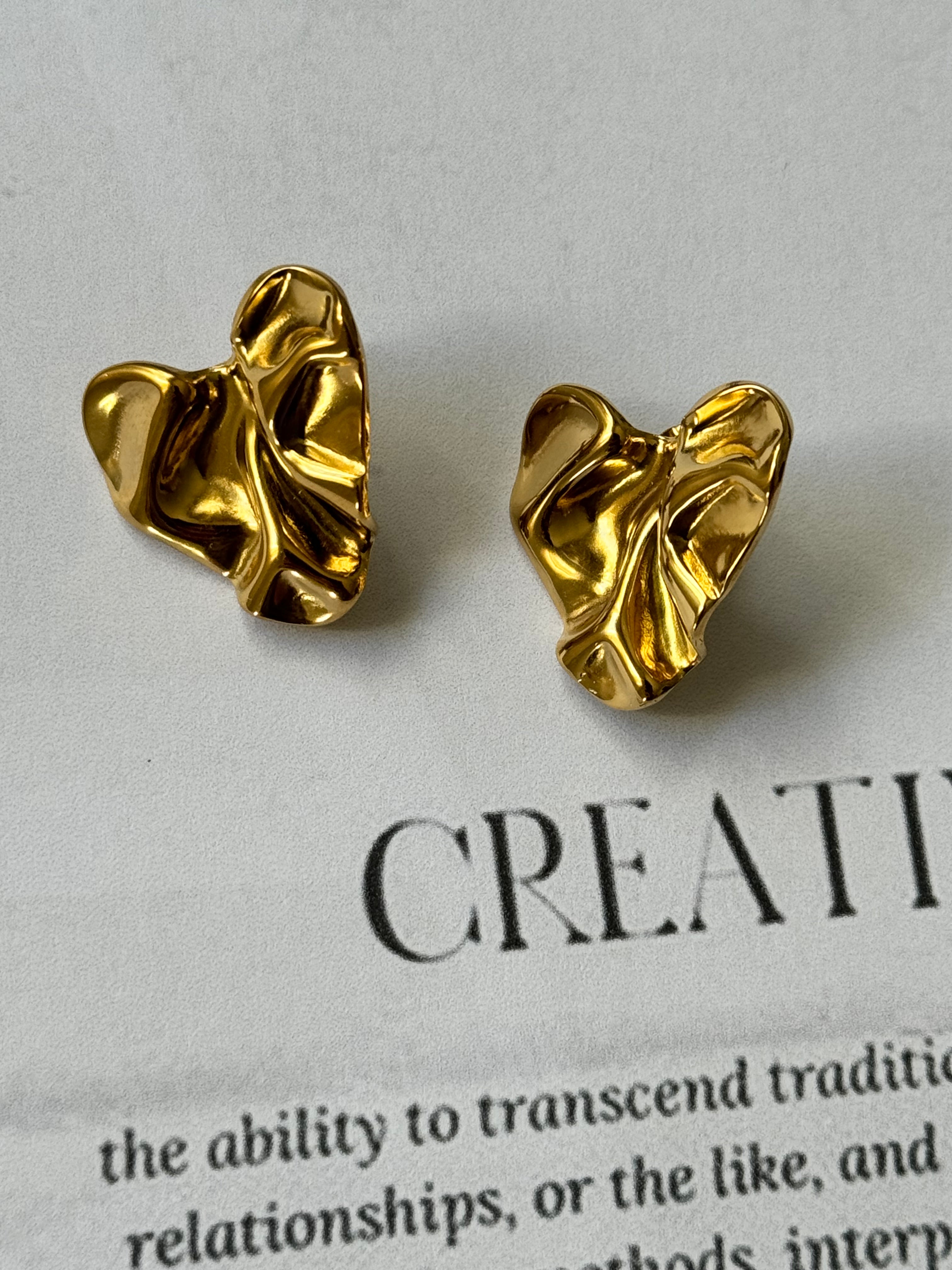 Aretes Vintage Heart