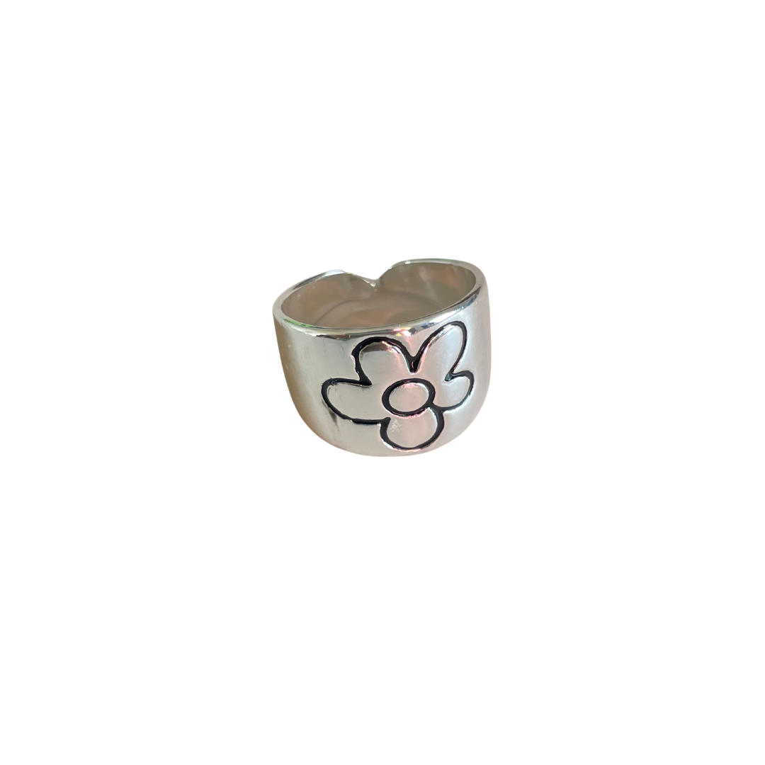 Anillo Silver Flor