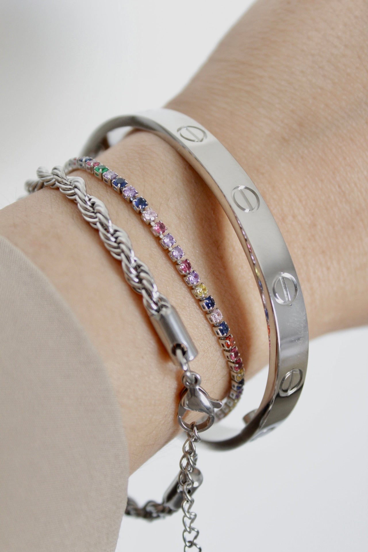 Pulsera Love Silver